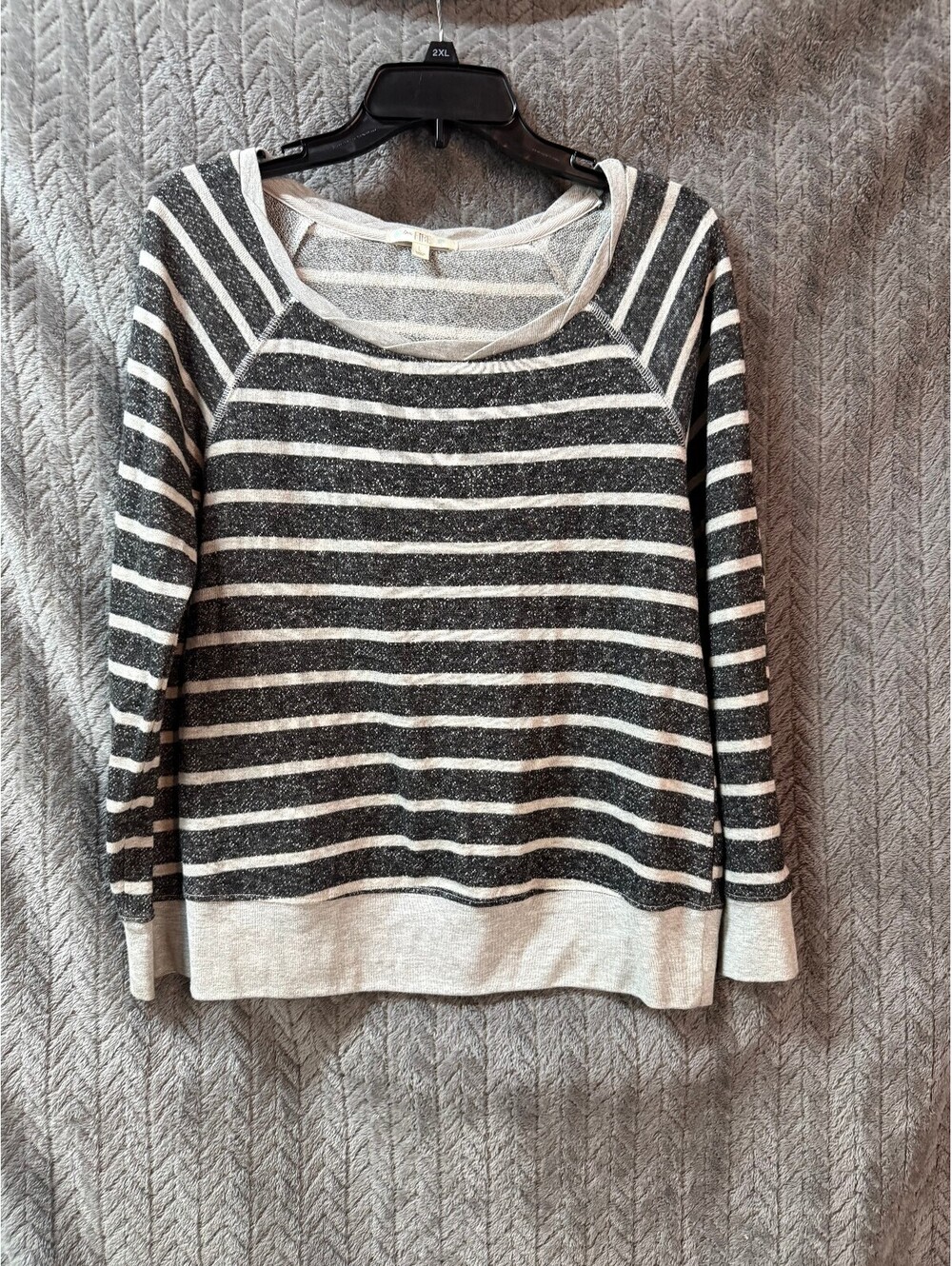 love, FiRE Women's Striped Long Sleeve Sweater Size L